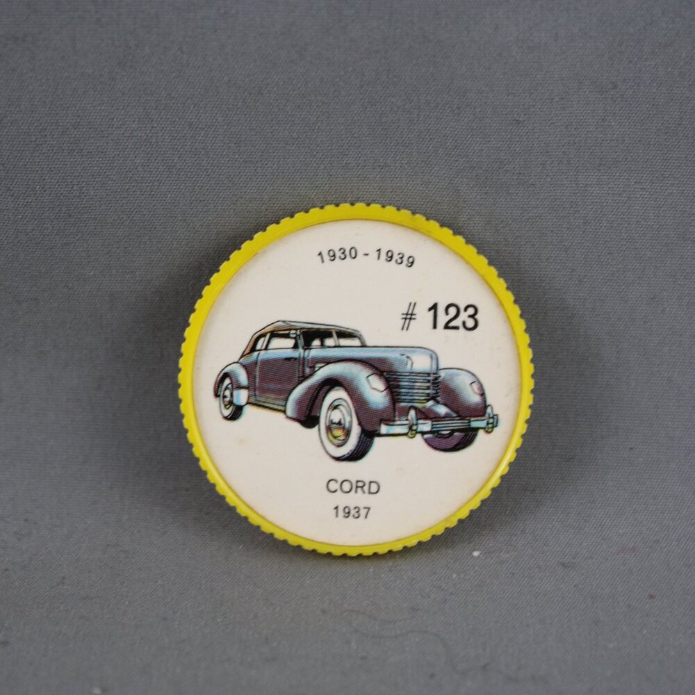Jello Car Coins - #123 of 200 - The Cord (1937)